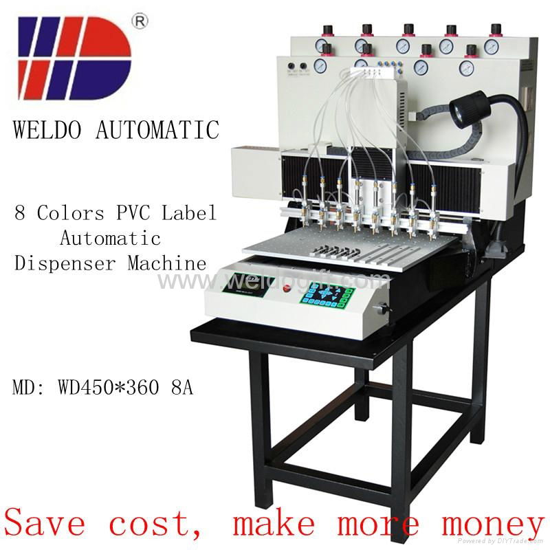 Weldo 450*360 8A PVC Label Automatic Dispenser Machine 