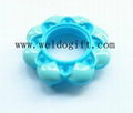 plastic flower watch cover filled in epoxy doming glue  2