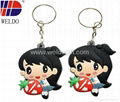 2013 Christmas gift fashion PVC key chain 2