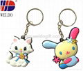 2013 Christmas gift fashion PVC key chain 4