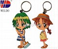 2013 Christmas gift fashion PVC key chain 5