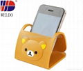 Cartoon bear PVC phone holder Direct