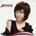High quality 100% heat resistant synthetic wig