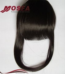 Human hair bang