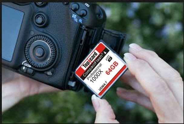TopXCard 1000X CF flash Memory card UDMA 7 CF card 64GB 150MB/S Compact Flash Ca 3