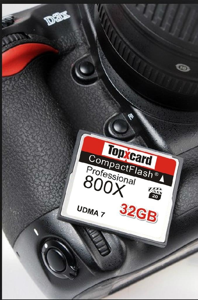 Super stability UDMA7 Ultra CF Memory Card 32GB 800x Compact Flash Card For SLR  2