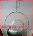 Acrylic hanging bubble chair 1