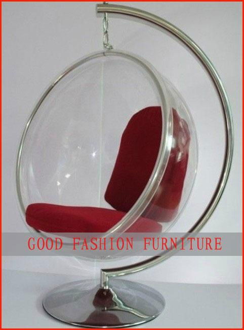 Acrylic hanging bubble chair 3