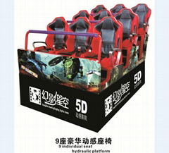 2013 the newest and steady HQ electric 5D cinema equipment