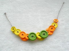 spring necklace by hand