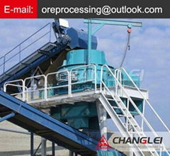 Manufactured Sand crushing equipment price list 