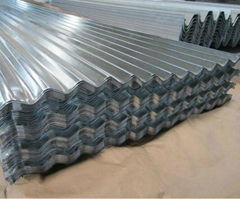 corrugated iron sheet