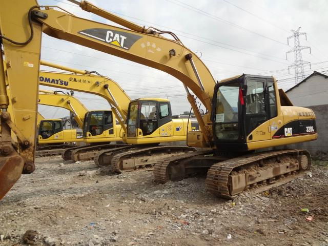 Used Crawler Excavator Caterpillar 320C 4