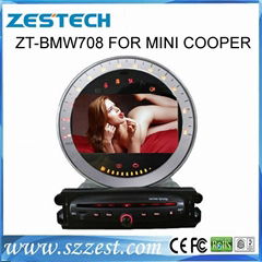 Shenzhen ZESTECH car dvd player for bmw mini cooper