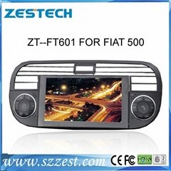 car dvd player for Fiat 500 support 3g wireless ipod usb function