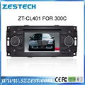 4 inch touch screen car dvd gps for Chr   er 300C