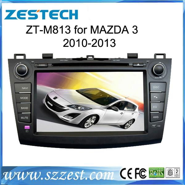 ZESTECH Double Din Digital car dvd player for mazda 3 New