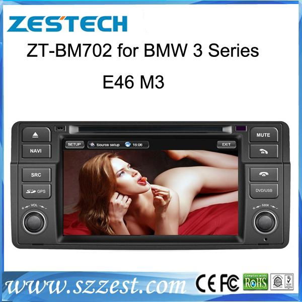 Whoelsale High quality car dvd player for BMW 3 Series E46 with bluetooth/gps