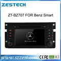 ZESTECH car dvd player for Benz Smart