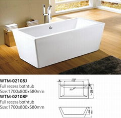 freestanding bathtub