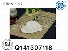 textilene woven pvc placemat 4*4