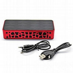 The Cube Rectangles Cuboid MP3 Player Hifi Wireless Bluetooth Speaker (HF-B618)