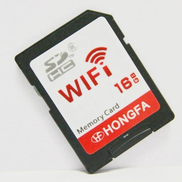 Wireless 16GB WiFi Micro SD Card Also as Readser (HF-WS01)