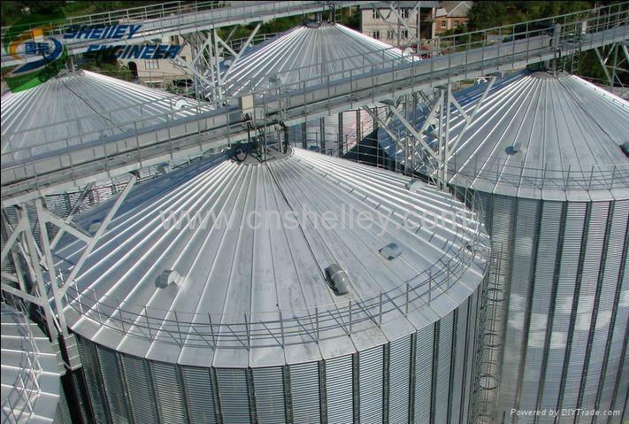 10tons steel silo with corn storage