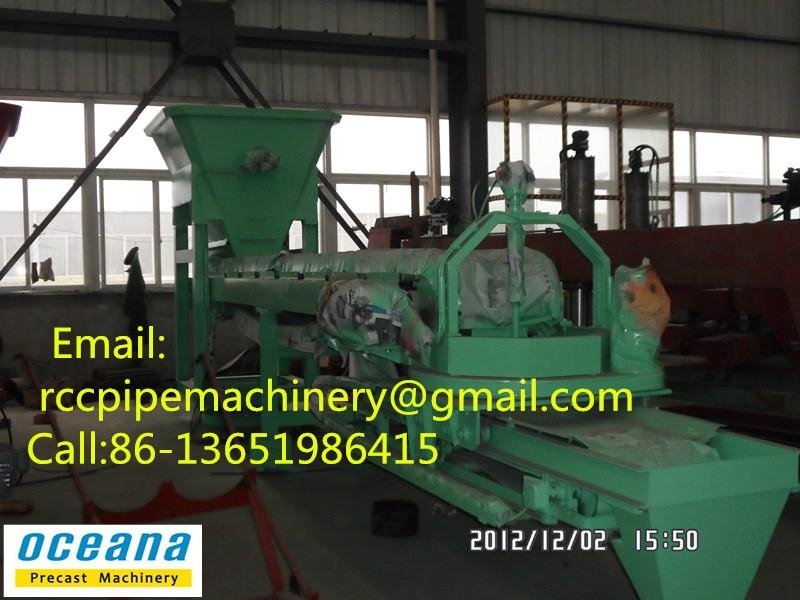 Vertical Vibration Cast Pipe Making Machine for Nepal