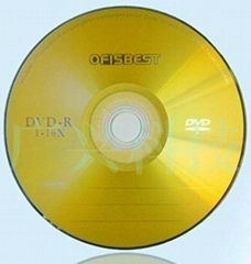 Blank DVD+/-R 16X 4.7GB 120Minutes Playing time silver with purple color