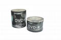 Top quality Blank DVD+/-R 16X write speed 4.7GB storage capacity 120minutes  3