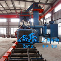 steel structure shot blasting machine