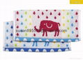 Pure Cotton Jacquard Wash Cloth Children