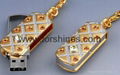 Forshines Jewelry USB flash disk FUJ29 1