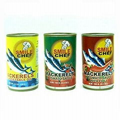 CANNED MACKERELS 