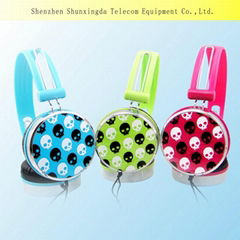 Stylish design headphone for iphone HTC Samsung