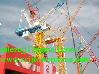 LUFFING JIB TOWER CRANE