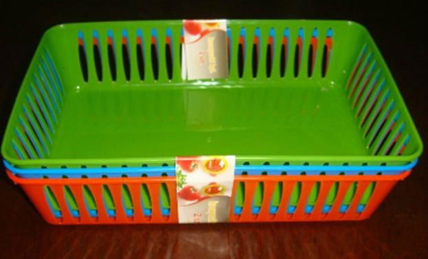 plastic basket set 5