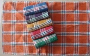 Cotton Checked Kitchen Towels