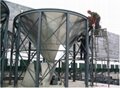 Hot dip galvanized steel silo with hopper bottom for sale 2