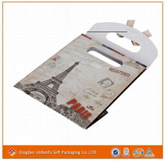 Eiffel Tower print handle bag 