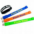 Printing Logo USB Wristbands 2