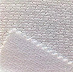  Bleached 200D polyester twill mesh waterproof fabric 