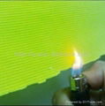 Fluorescent poly span fabric with anti-flaming finish 3