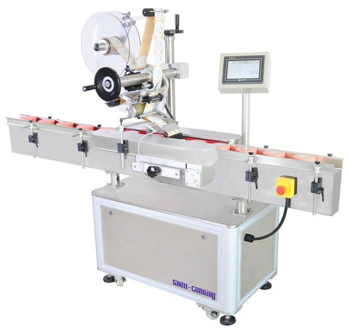 16)	Clamping Belt Plane Labeling Machine  