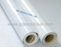 Transparent PVC vinyl film for digital