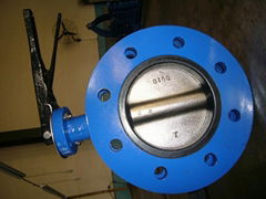 U type butterfly valve