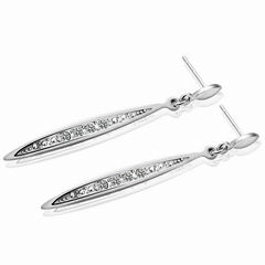 Top Quality Plating Platinum Earring With Austrian Crystal