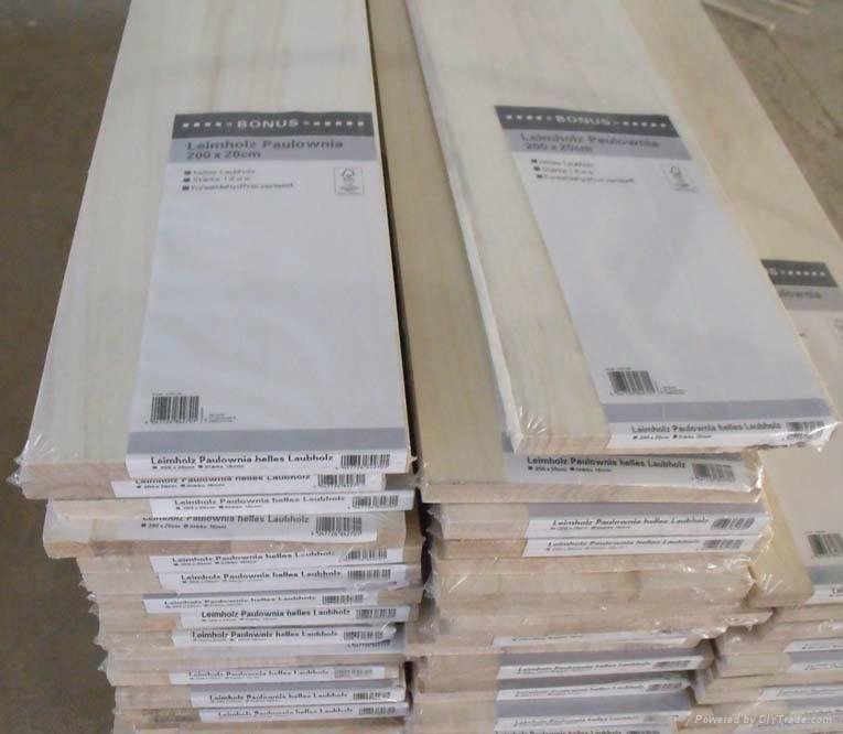 sell FSC paulownia timber panel