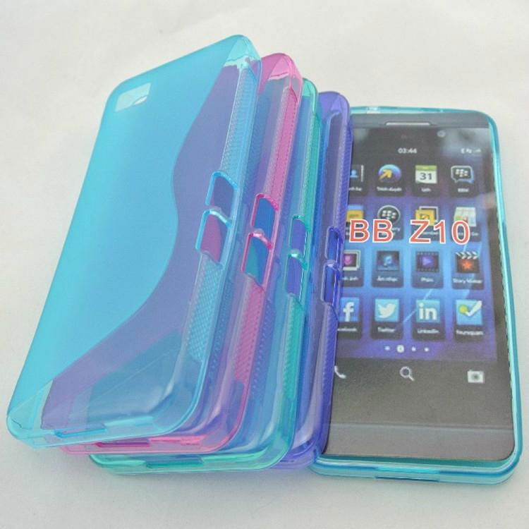 blackberry z10 sline soft tpu cover case